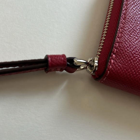 Pink Coach Wallet Wristlet - Picture 12 of 12